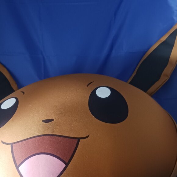 Pokemon Eevee Character 3D Moulded Large Oversize School Game Backpack w/ Ears - Picture 2 of 15